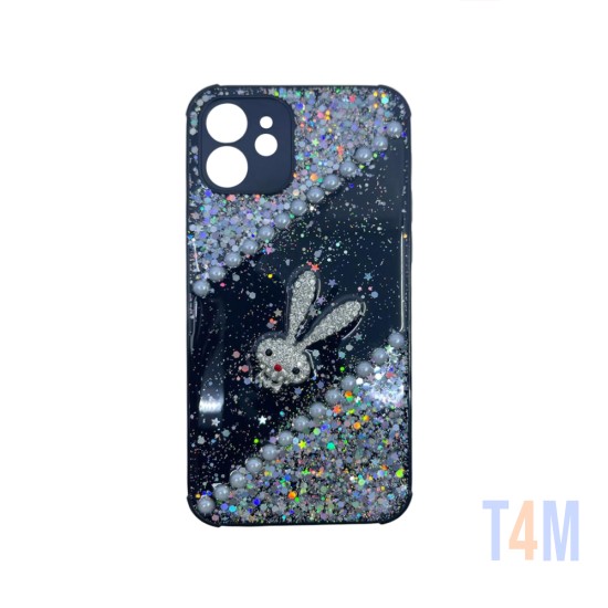 Capa Duro Designer Para Apple iPhone 11 Preto